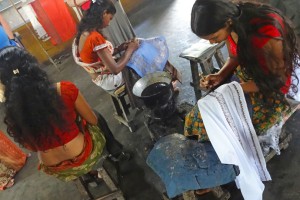 Batik workshop, Sri Lanka