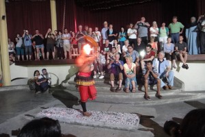 Walking on hot coals in Kandy
