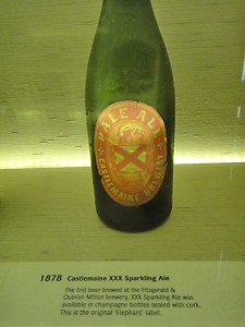 1878 bottle of Castlemaine beer