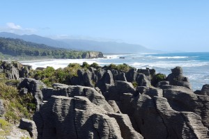 Punakaiki Pancake Rocks on the West Coast of New Zealand's South Island