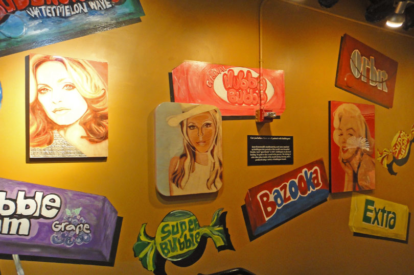 Gum Blondes artwork at WonderWorks