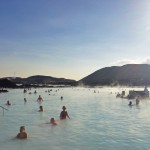 Have a relaxing soak in the geothermal waters of the Blue Lagoon
