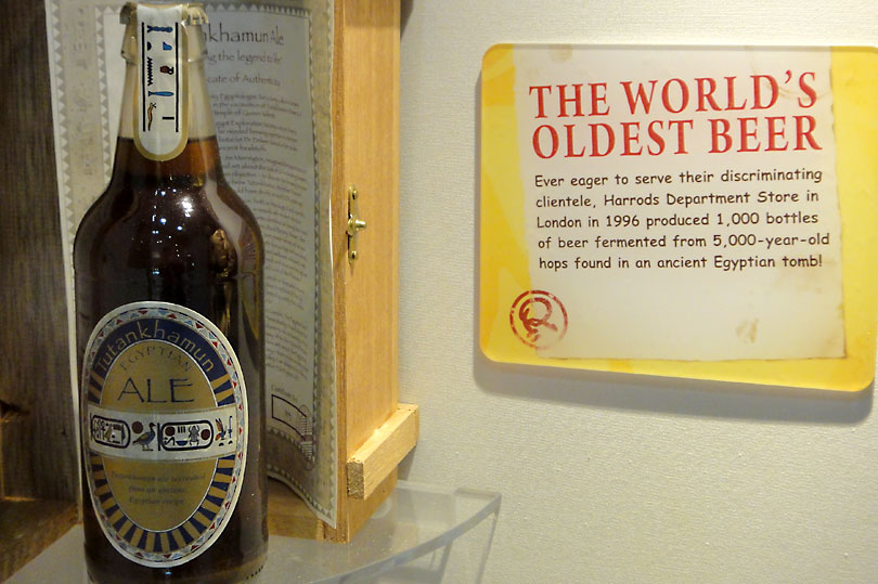 The World's Oldest Beer - brewed from 5000 year old hops found in an Ancient Egyptian tomb!
