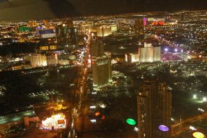 The photos don't do it justice! View from the Stratosphere in Vegas