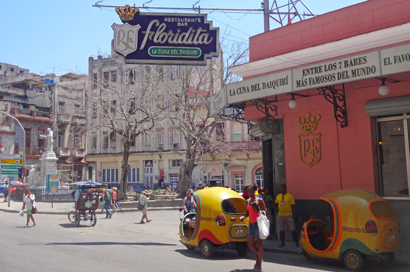 El Floridita - apparently the best place for a daiquiri in Havana