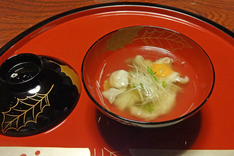 Japanese ryokan experience including a kaiseki meal