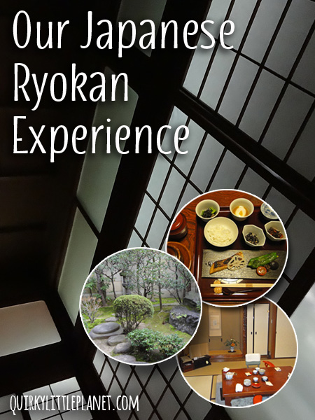 Our Japanese Ryokan Experience in Kyoto - what to expect.