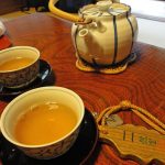 Japanese tea served at a traditional ryokan (Japanese inn)