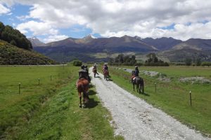 Horse riding in Glenorchy New Zealand