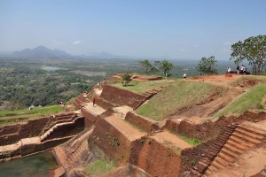 The view from Sigiriya Rock Fortress
