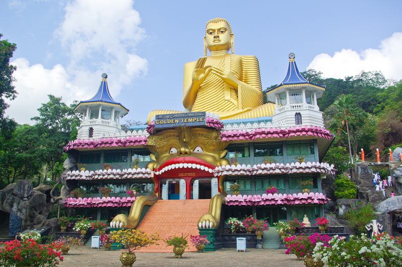 Golden Temple, Dambulla, Sri Lanka