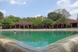 Swimming pool at Chaaya Village Habarana, Sri Lanka