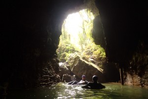 Waitomo caves - black water rafting