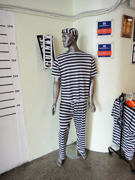 Dressing up props at The Jailhouse, Christchurch