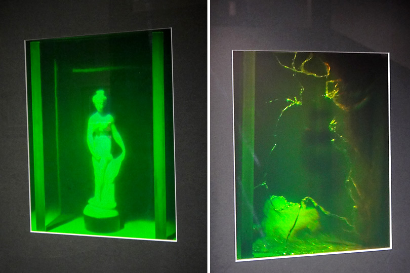 Cool hologram at Puzzling World in Wanaka