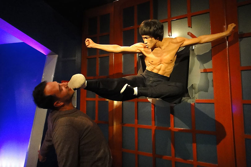 Bruce Lee at Madame Tussauds Los Angeles
