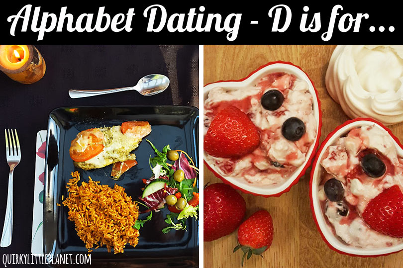 Alphabet Dating - D is for Dinner Date