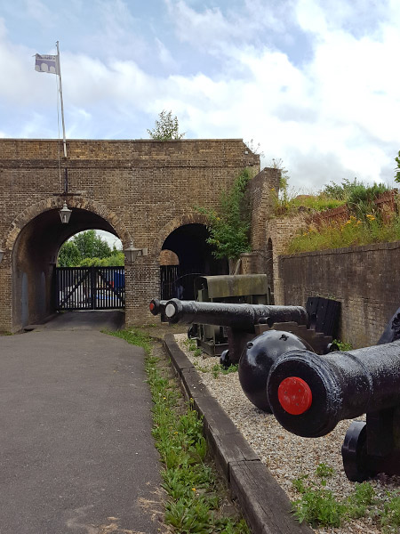Escape Plan at Fort Amherst in Kent, UK