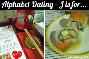 Alphabet Dating J is for Japanese Food