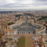 view from the top of St Peter's Basilica