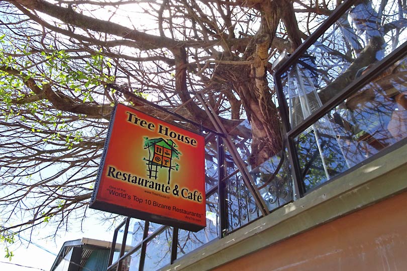 Quirky restaurant in Monteverde Costa Rica