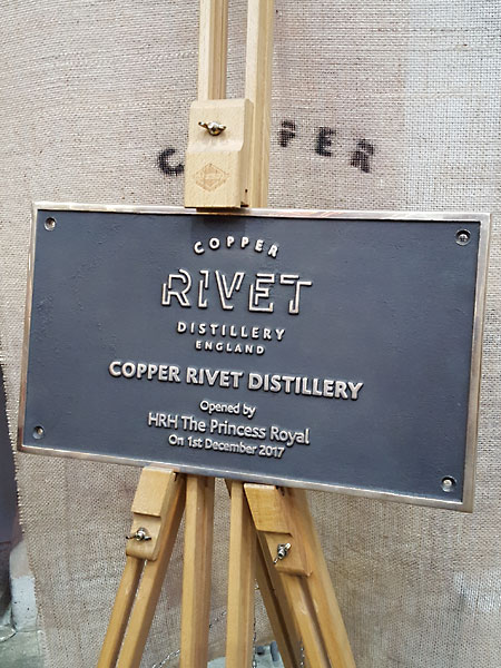 The Copper Rivet Distillery Tour at Chatham Historic Dockyard - excellent idea for a date or fun afternoon out.