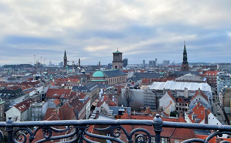 A view from the top: The Round Tower - Copenhagen, Denmark